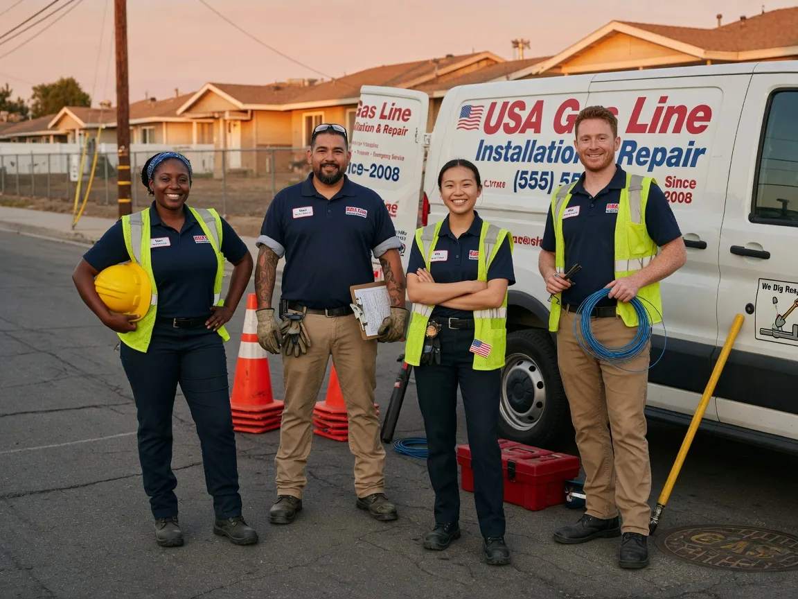 Gas Line Installation company in Akron, PA
